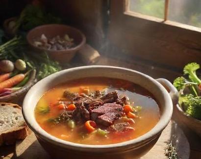 leftover beef vegetable soup