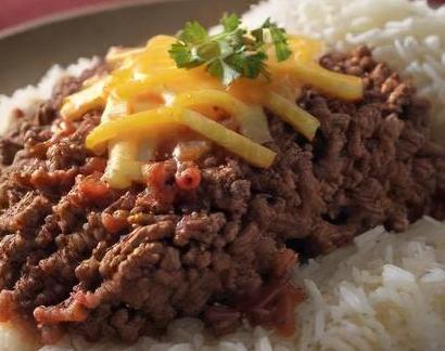 ground beef and rice